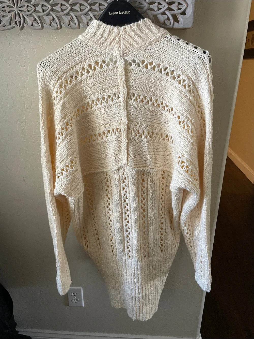 NWT FREE PEOPLE Cable Cardigan Sweater!